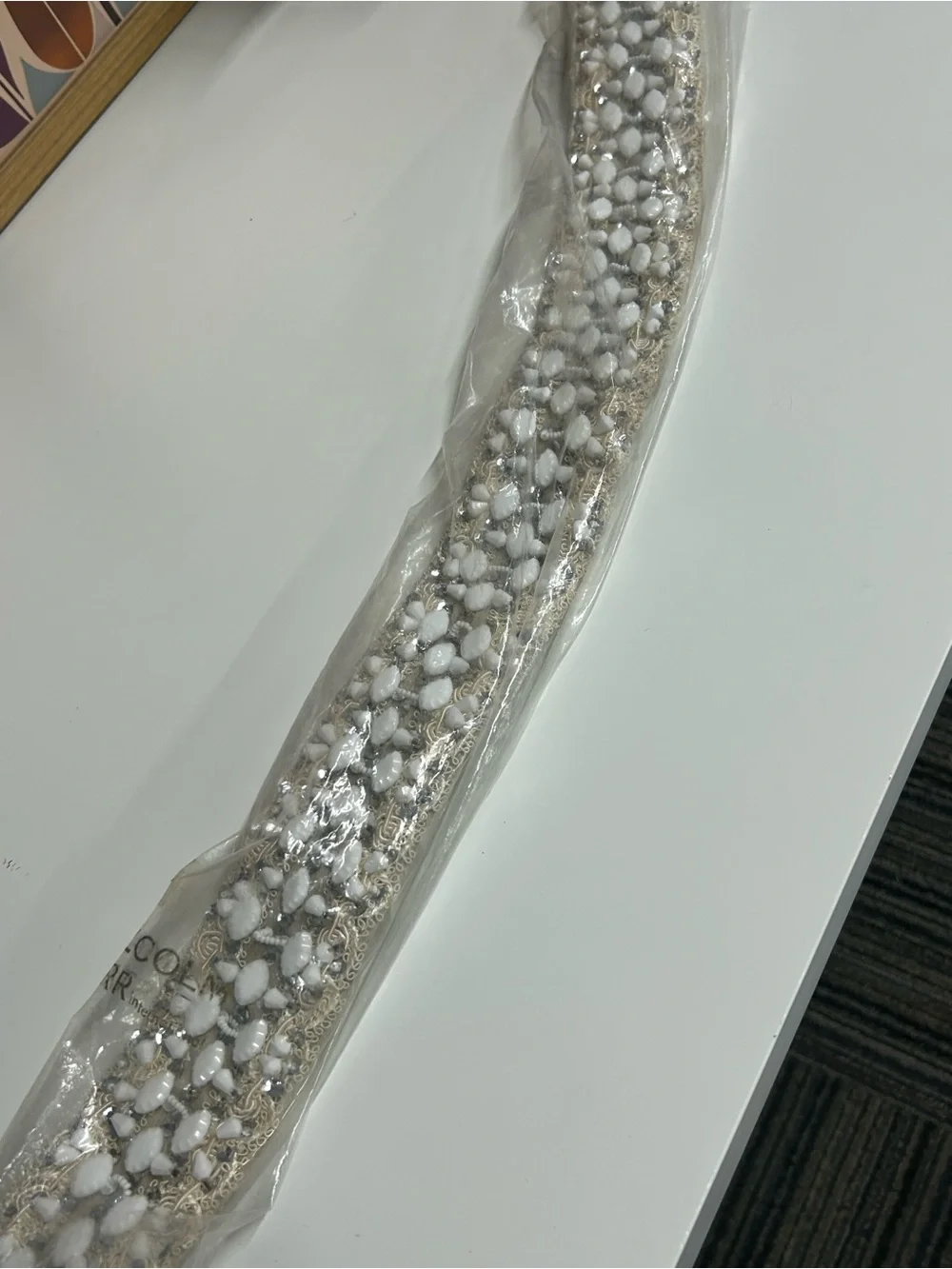 Unbelievable! 1960’s Malcolm Starr beaded leather belt in fantastic condition